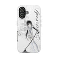 Y2K Coquette anime girl phone case