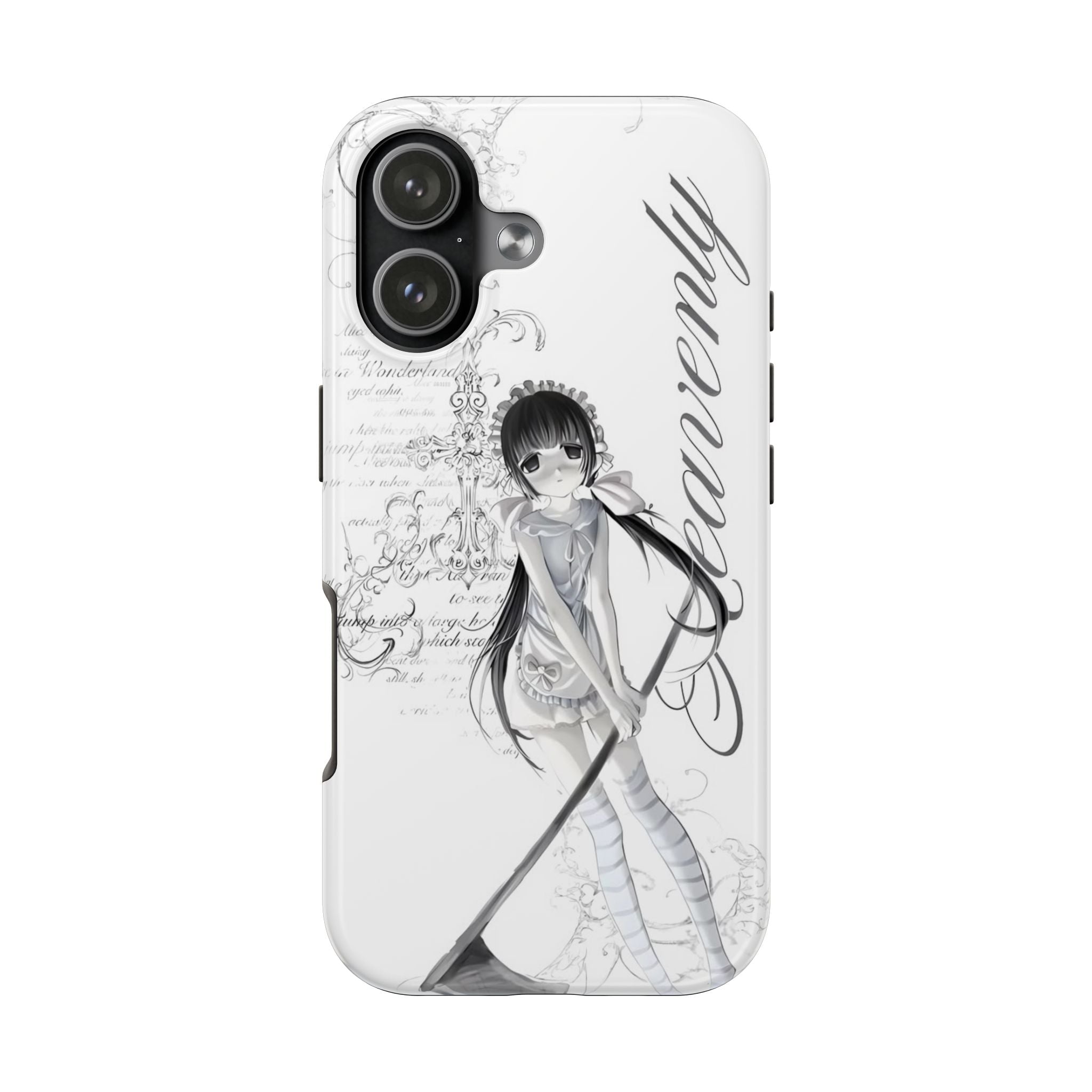 Y2K Coquette anime girl phone case