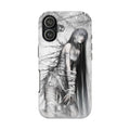 Y2K Gothic anime girl phone case
