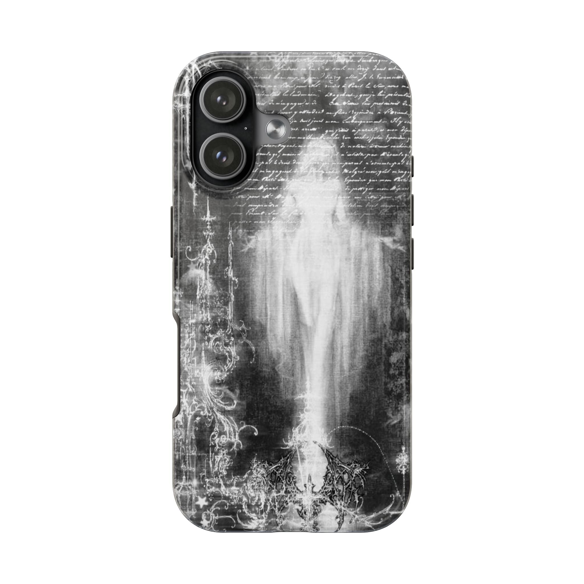 Y2K Goth angel phone case