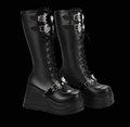 Y2K Alternative platform belt boots