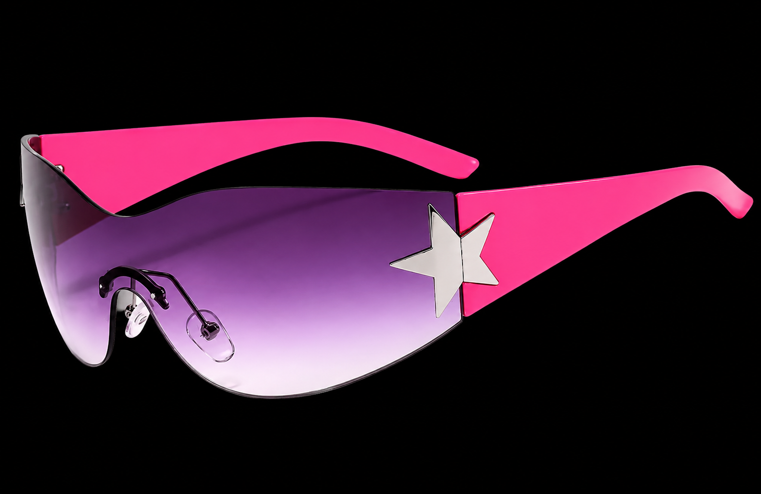 Y2K pink popstar shades