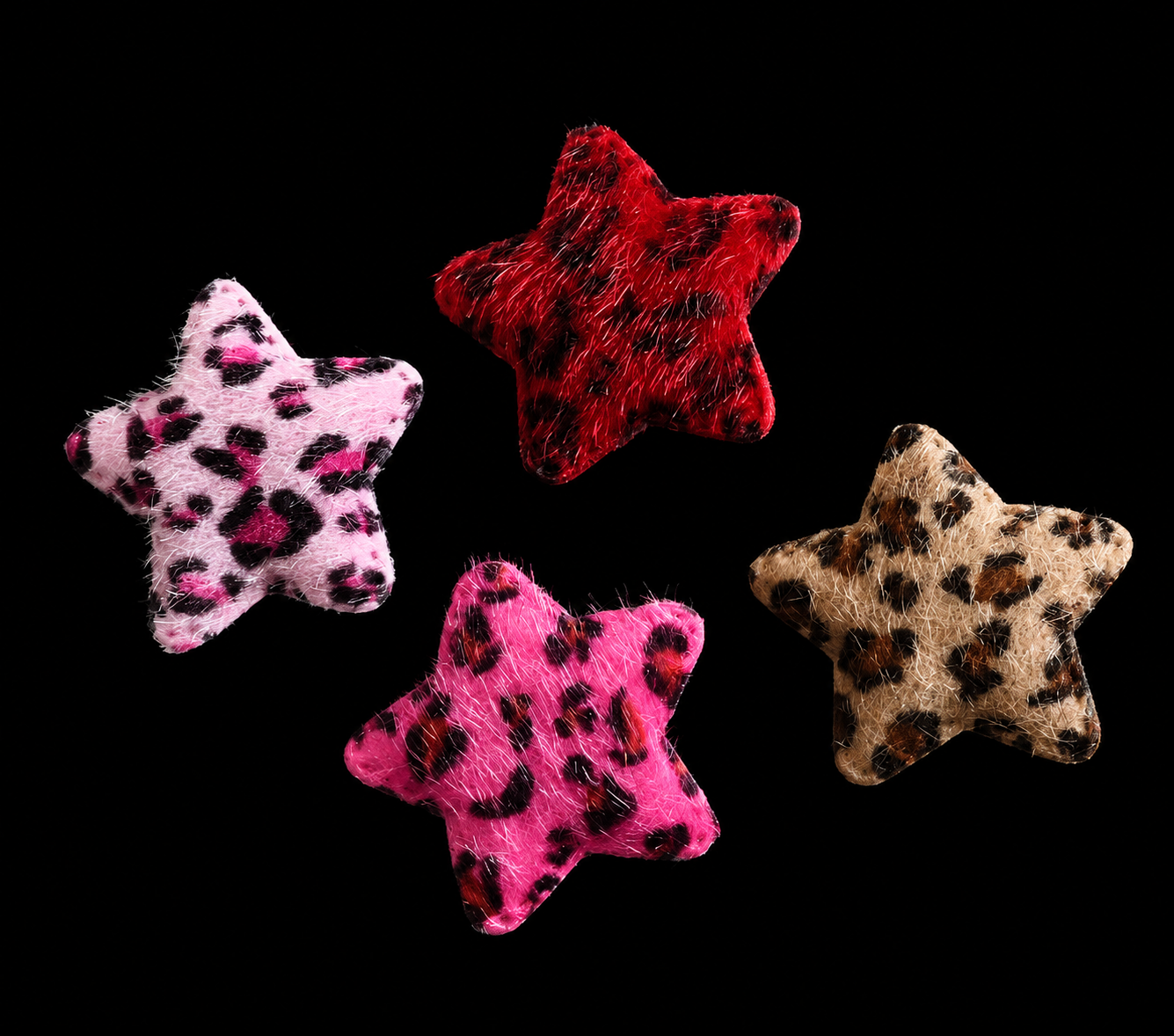 4Pcs Star girl hair clips