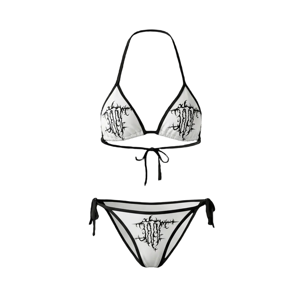 Y2K Monster Energy bikini set